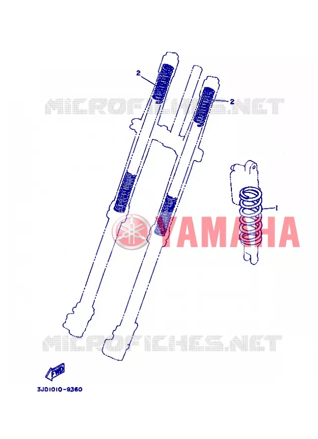OPTIONAL PARTS Yamaha MOTO 125 2012 YZ  YZ125