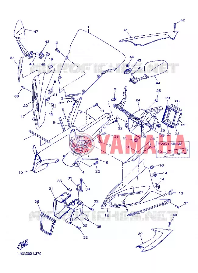COVER 1 Yamaha MOTO 600 2012 R6  YZF-R6