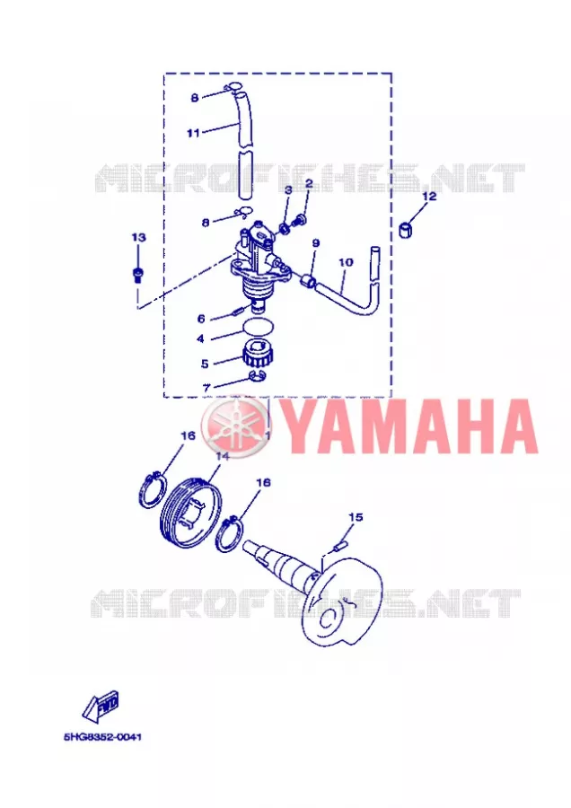 OIL PUMP Yamaha SCOOTER 50 2013 BWS  CW50
