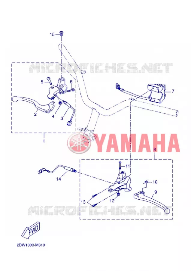 SWITCH / LEVER Yamaha SCOOTER 50 2013 BWS  CW50E