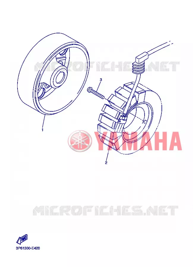 IGNITION Yamaha MOTO 1300 2013 FJR AS ABS  FJR1300AS