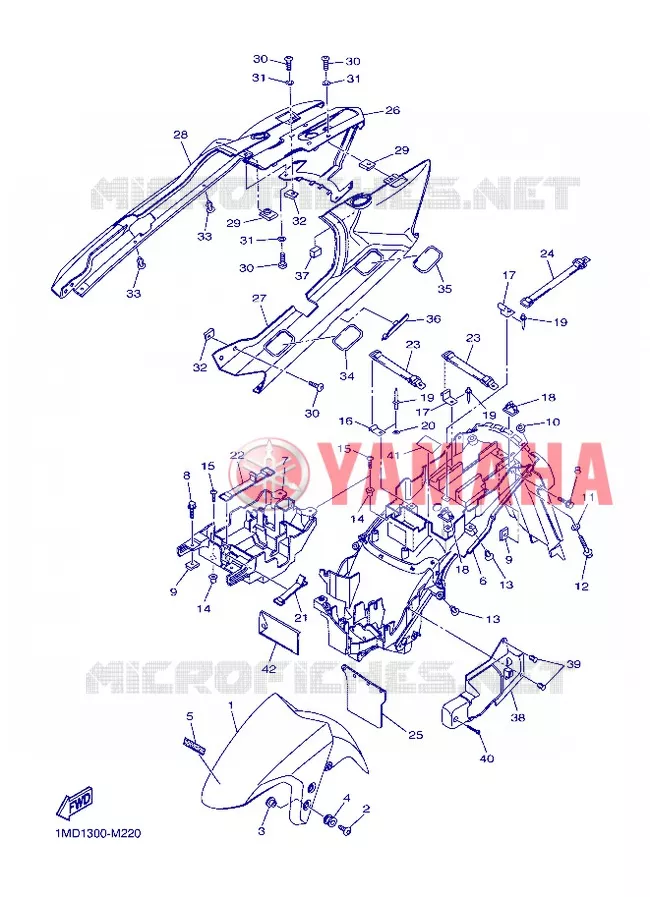 FENDER Yamaha MOTO 1300 2013 FJR AS ABS  FJR1300AS