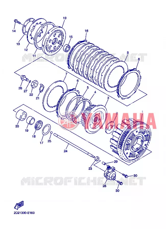 STARTER CLUTCH Yamaha MOTO 1300 2013 FJR AS ABS  FJR1300AS