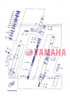 FRONT FORK for Yamaha AEROX 2013