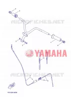 HANDLEBAR & CABLES for Yamaha AEROX 2013
