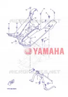 STAND / FOOTREST for Yamaha AEROX 2013