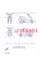 STICKER for Yamaha AEROX 2013