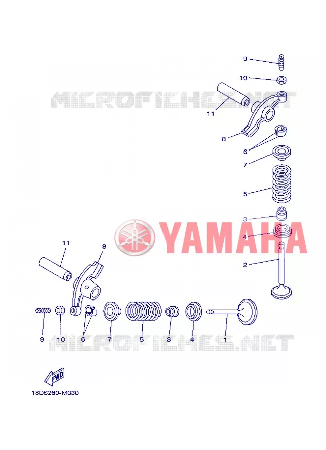 VALVE Yamaha MOTO 125 2013 TTR BIG WHEELS  TT-R125LWE