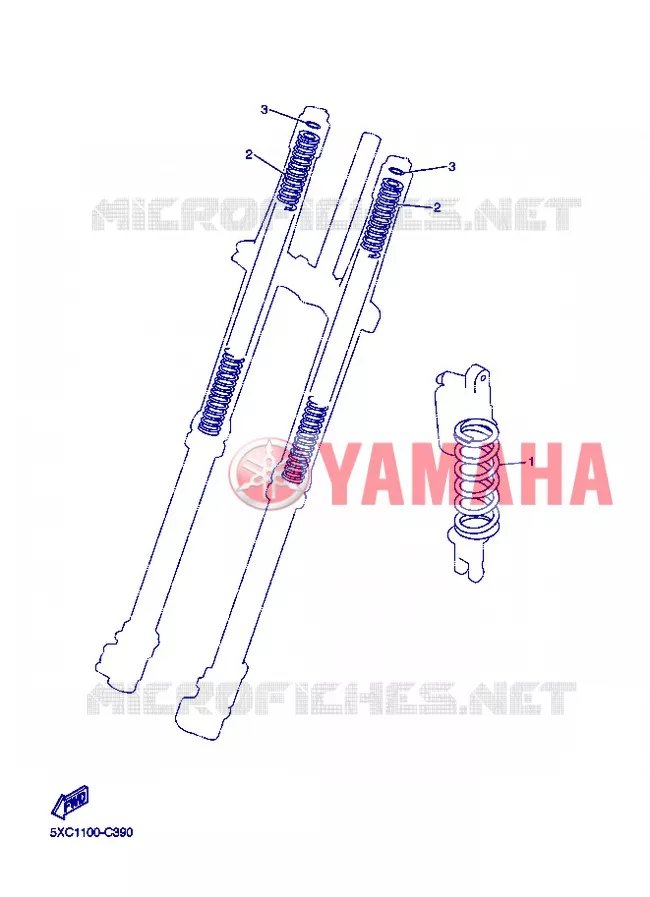 OPTIONAL PARTS Yamaha MOTO 250 2013 WRF  WR250F
