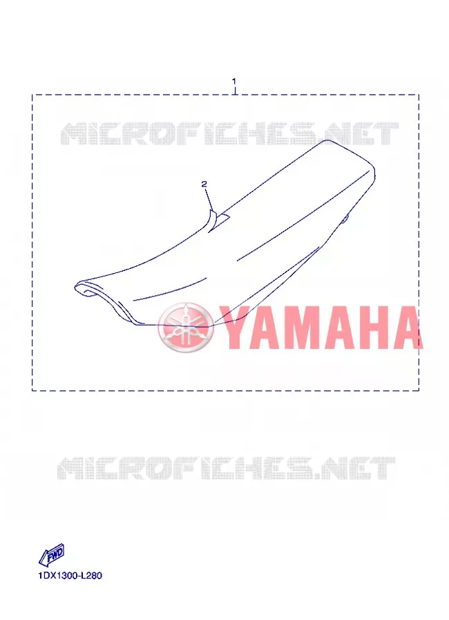 SEAT Yamaha MOTO 450 2013 WRF  WR450F