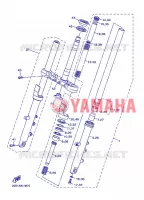 FRONT FORK for Yamaha XJ6 2013