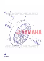 FRONT WHEEL for Yamaha XJ6 2013