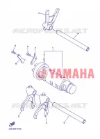 GEAR SHIFT SELECTOR DRUM / FORKS for Yamaha XJ6 2013