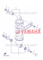 REAR SHOCK ABSORBER for Yamaha XJ6 2013