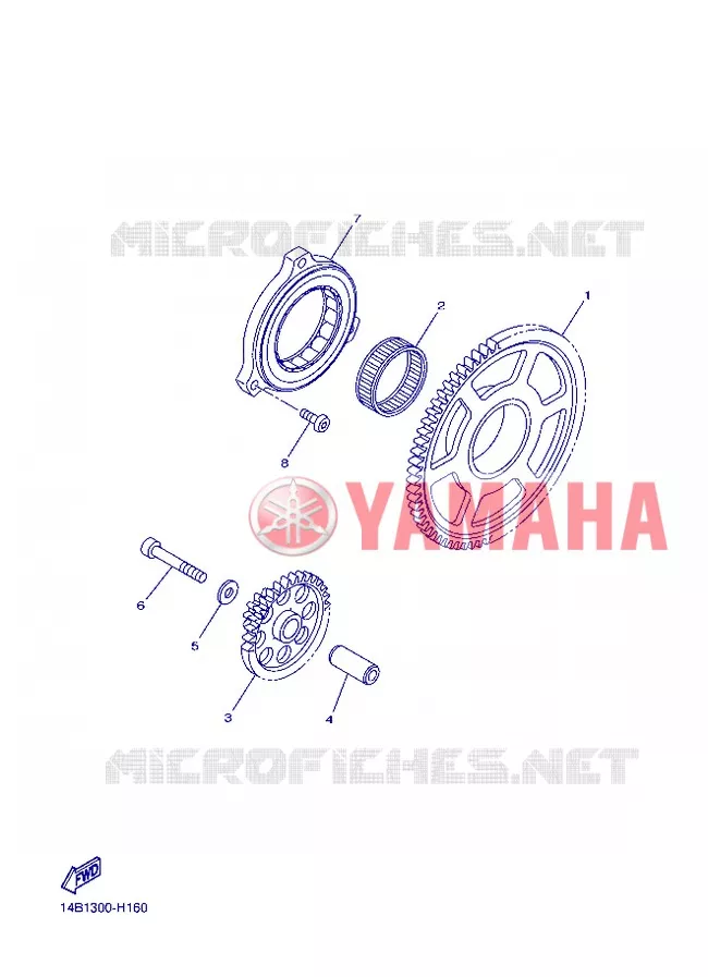 STARTER MOTOR Yamaha MOTO 1000 2013 R1  YZF-R1