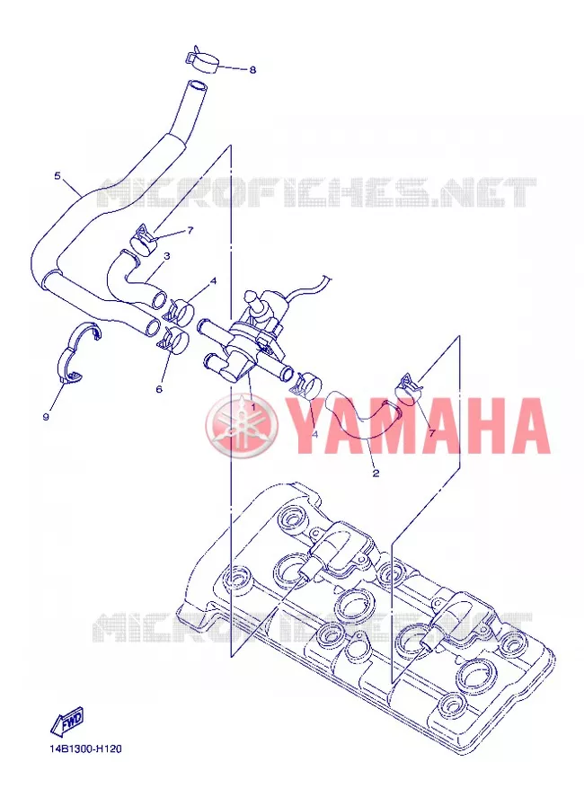 INTAKE Yamaha MOTO 1000 2013 R1  YZF-R1