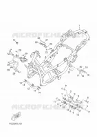 FRAME for Yamaha XMAX ABS 2012