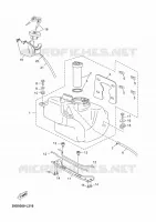 FUEL TANK for Yamaha XMAX ABS 2012