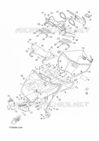 LEG SHIELD for Yamaha XMAX ABS 2012