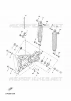 SWINGARM / SHOCK ABSORBER for Yamaha XMAX ABS 2012