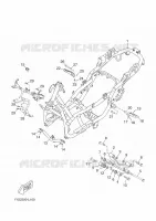 FRAME for Yamaha XMAX ABS 2012