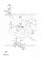 FUEL TANK for Yamaha XMAX ABS 2012