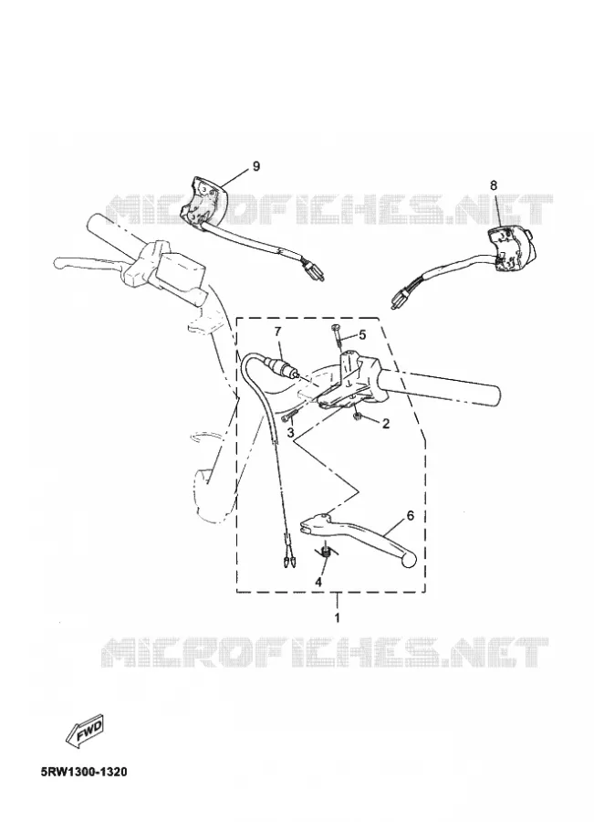 SWITCH / LEVER Yamaha SCOOTER 50 2012 JOG R  CS50