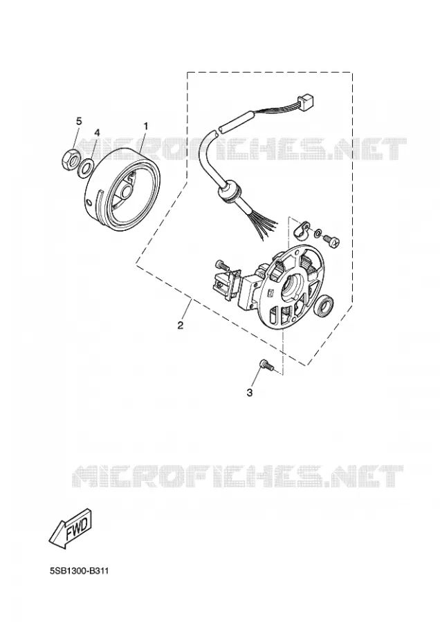 IGNITION Yamaha SCOOTER 50 2012 JOG R  CS50
