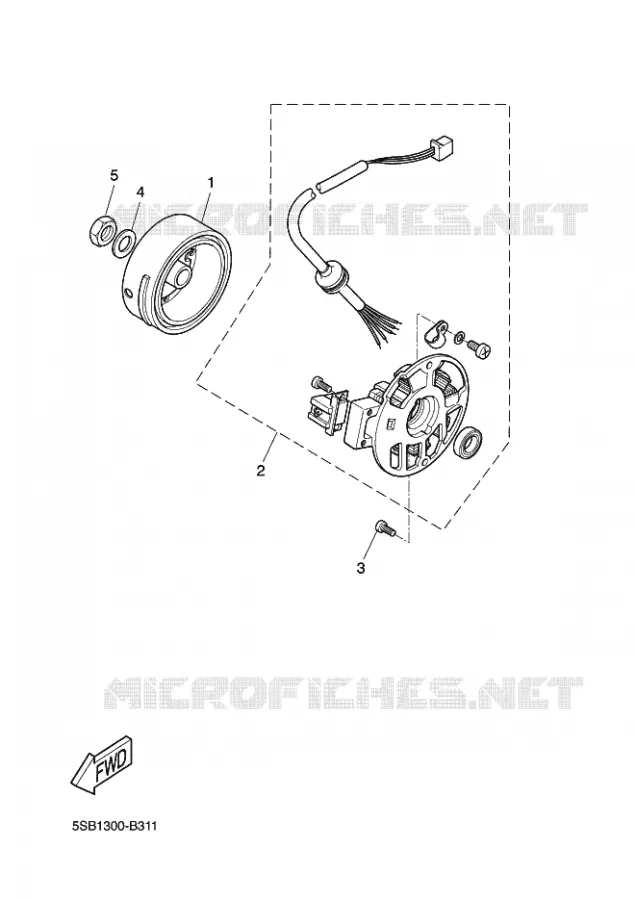 IGNITION Yamaha SCOOTER 50 2012 JOG R  CS50
