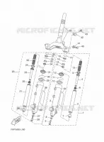 FRONT FORK for Yamaha BOOSTER 2013