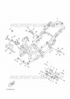 FRAME for Yamaha XMAX ABS 2013