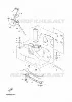 FUEL TANK for Yamaha XMAX ABS 2013