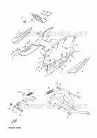 STAND / FOOTREST for Yamaha XMAX ABS 2013