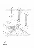 SWINGARM / SHOCK ABSORBER for Yamaha XMAX ABS 2013