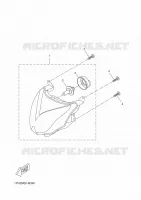 HEADLIGHT for Yamaha NITRO 2014