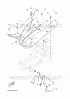 STAND / FOOTREST for Yamaha NITRO 2014