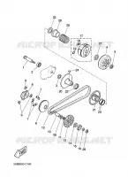 STARTER CLUTCH for Yamaha NITRO 2014