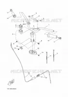 HANDLEBAR & CABLES for Yamaha AEROX 2014