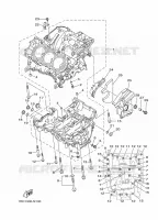 CRANKCASE for Yamaha MT09 2014
