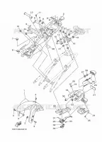 FENDER for Yamaha MT09 2014