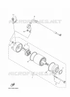 STARTER MOTOR for Yamaha MT09 2014