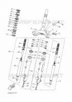 FRONT FORK for Yamaha SLIDER 2014