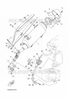 EXHAUST for Yamaha XMAX ABS 2014