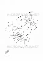 FENDER for Yamaha XMAX ABS 2014