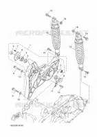 SWINGARM / SHOCK ABSORBER for Yamaha XMAX ABS 2014