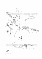 HANDLEBAR & CABLES for Yamaha MT07 2014