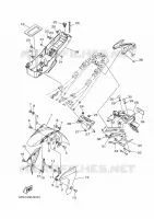 FENDER for Yamaha MT07 2014