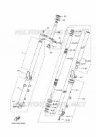 FRONT FORK for Yamaha MT07 2014