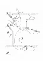 HANDLEBAR & CABLES for Yamaha MT07 2014