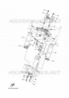 STEERING for Yamaha MT07 2014